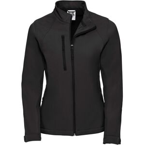 (XXL, Black) Russell Womens/Ladies Soft Shell Jacket (XXL, Black) Russell Womens/Ladies Soft Shell Jacket