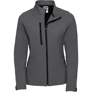 (L, Titanium) Russell Womens/Ladies Soft Shell Jacket (L, Titanium) Russell Womens/Ladies Soft Shell Jacket