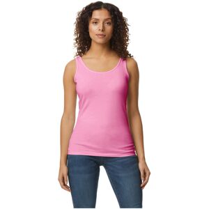 (S, Azalea) Gildan Womens/Ladies Softstyle Tank Top (S, Azalea) Gildan Womens/Ladies Softstyle Tank Top