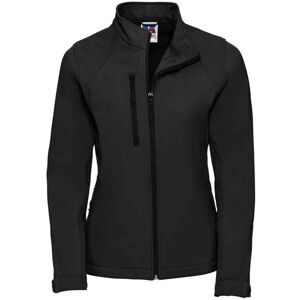 (L, Black) Russell Womens/Ladies 3 Layer Soft Shell Jacket (L, Black) Russell Womens/Ladies 3 Layer Soft Shell Jacket