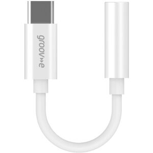 Groov-e Audio Adapter USB-C to 3.5mm Female AUX Adapter 10cm Groov-e Audio Adapter USB-C to 3.5mm Female AUX Adapter 10cm