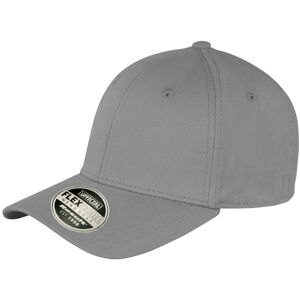 (S-M, Cool Grey) Result Headwear Kansas Flex Baseball Cap (S-M, Cool Grey) Result Headwear Kansas Flex Baseball Cap