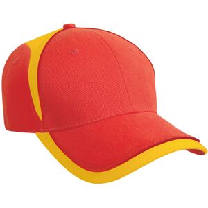 (One Size, Red/Yellow) Result National Cap (One Size, Red/Yellow) Result National Cap