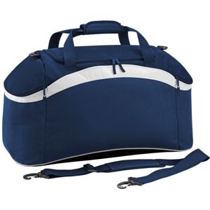 (One Size, French Navy/White) Bagbase Teamwear Holdall (One Size, French Navy/White) Bagbase Teamwear Holdall