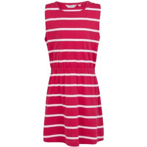 (7-8 Years, Pink Potion/White) Regatta Girls Beylina Stripe Dress (7-8 Years, Pink Potion/White) Regatta Girls Beylina Stripe Dress