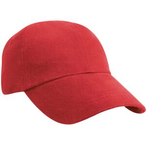 (One Size, Red) Result Headwear Unisex Adult Heavy Brushed Cotton Low Profile Ba (One Size, Red) Result Headwear Unisex Adult Heavy Brushed Cotton Low Profile Ba
