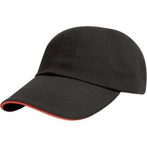 (One Size, Black/Red) Result Headwear Baseball Cap (One Size, Black/Red) Result Headwear Baseball Cap