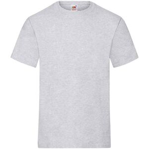 (XXL, Grey) Fruit of the Loom Unisex Adult Heather Heavy T-Shirt (XXL, Grey) Fruit of the Loom Unisex Adult Heather Heavy T-Shirt