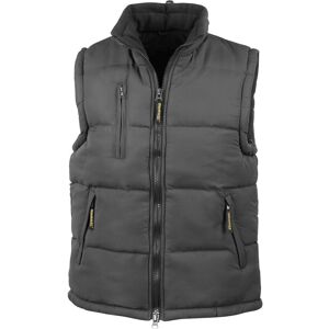 (L, Black) Result Unisex Adult Padded Body Warmer (L, Black) Result Unisex Adult Padded Body Warmer