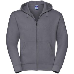 (L, Convoy Grey) Russell Mens Authentic Hooded Sweatshirt (L, Convoy Grey) Russell Mens Authentic Hooded Sweatshirt