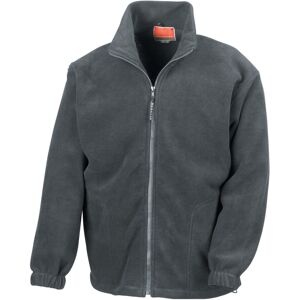 (XS, Oxford Grey) Result Unisex Adult Polartherm Fleece Jacket (XS, Oxford Grey) Result Unisex Adult Polartherm Fleece Jacket