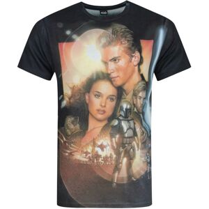 (L, Multicoloured) Star Wars Mens Attack Of The Clones Sublimation T-Shirt (L, Multicoloured) Star Wars Mens Attack Of The Clones Sublimation T-Shirt