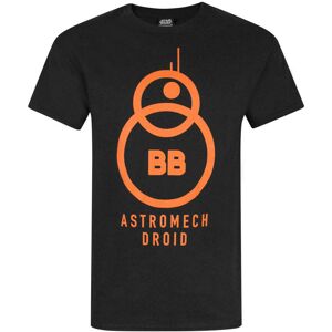 (S, Black) Star Wars Mens The Force Awakens BB-8 Astromech Droid T-Shirt (S, Black) Star Wars Mens The Force Awakens BB-8 Astromech Droid T-Shirt
