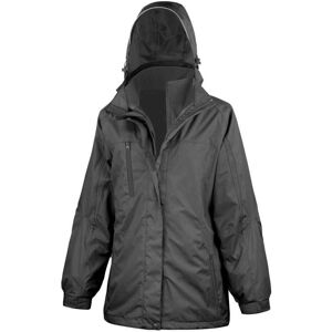 (XXL, Black) Result Womens/Ladies Journey 3 in 1 Jacket (XXL, Black) Result Womens/Ladies Journey 3 in 1 Jacket