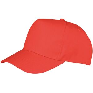 (One Size, Red) Result Unisex Adult Core Recycled Baseball Cap (One Size, Red) Result Unisex Adult Core Recycled Baseball Cap