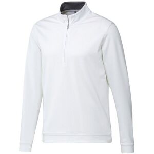 (XL, White) Adidas Mens Quarter Zip Sweatshirt (XL, White) Adidas Mens Quarter Zip Sweatshirt