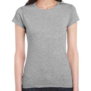 (XL, Sports Grey) Gildan Womens/Ladies Softstyle Ringspun Cotton Fitted T-Shirt (XL, Sports Grey) Gildan Womens/Ladies Softstyle Ringspun Cotton Fitted T-Shirt