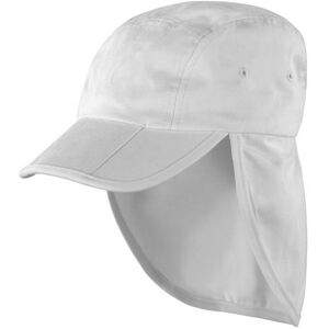 (One Size, White) Result Headwear Childrens/Kids Legionnaires Fold Up Cap (One Size, White) Result Headwear Childrens/Kids Legionnaires Fold Up Cap
