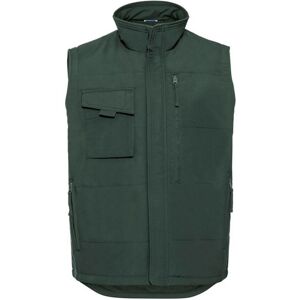(XS, Bottle Green) Russell Mens Heavy Duty Gilet (XS, Bottle Green) Russell Mens Heavy Duty Gilet