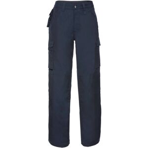 (32R, French Navy) Russell Mens Heavy Duty Work Trousers (32R, French Navy) Russell Mens Heavy Duty Work Trousers