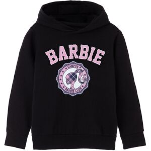(7-8 Years, Black) Barbie Girls Collegiate Hoodie (7-8 Years, Black) Barbie Girls Collegiate Hoodie