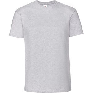 (XXL, Heather Grey) Fruit of the Loom Mens Iconic 195 Premium Ringspun Cotton T- (XXL, Heather Grey) Fruit of the Loom Mens Iconic 195 Premium Ringspun Cotton T-