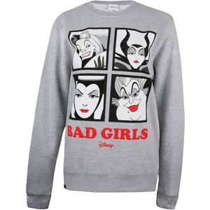 (M, Sports Grey) Disney Womens/Ladies Bad Girls Crew Neck Sweatshirt (M, Sports Grey) Disney Womens/Ladies Bad Girls Crew Neck Sweatshirt