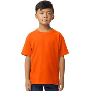 (S, Orange) Gildan Childrens/Kids Midweight Soft Touch T-Shirt (S, Orange) Gildan Childrens/Kids Midweight Soft Touch T-Shirt