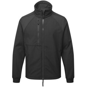 (M, Black) Portwest Mens 2 Layer Soft Shell Jacket (M, Black) Portwest Mens 2 Layer Soft Shell Jacket