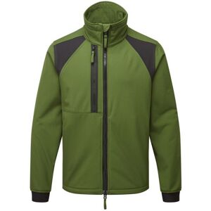 (M, Olive Green) Portwest Mens 2 Layer Soft Shell Jacket (M, Olive Green) Portwest Mens 2 Layer Soft Shell Jacket