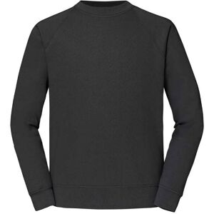 (S, Light Graphite) Fruit of the Loom Unisex Adult Classic Raglan Sweatshirt (S, Light Graphite) Fruit of the Loom Unisex Adult Classic Raglan Sweatshirt