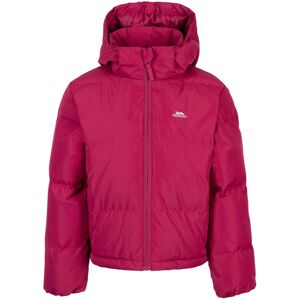 (11-12 Years, Berry) Trespass Girls Missie Logo Jacket (11-12 Years, Berry) Trespass Girls Missie Logo Jacket