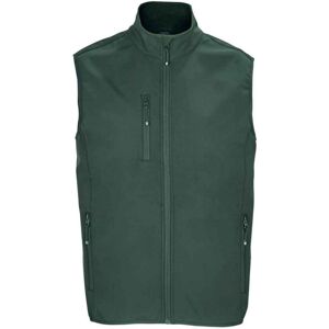 (M, Forest Green) SOLS Mens Falcon Softshell Recycled Body Warmer (M, Forest Green) SOLS Mens Falcon Softshell Recycled Body Warmer