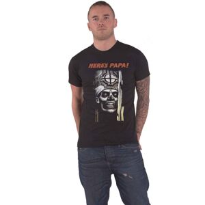 (M, Black) Ghost Unisex Adult Here's Papa T-Shirt (M, Black) Ghost Unisex Adult Here's Papa T-Shirt