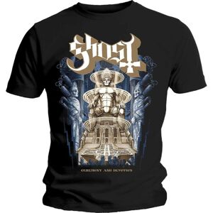 (XL, Black) Ghost Unisex Adult Ceremony & Devotion T-Shirt (XL, Black) Ghost Unisex Adult Ceremony & Devotion T-Shirt