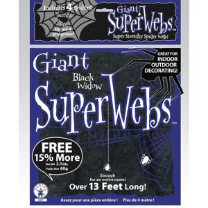 (L, Black) Rubies Stretch Spider Web Halloween Decoration (L, Black) Rubies Stretch Spider Web Halloween Decoration