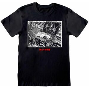 (S, Black/White) Star Wars Unisex Adult Tie Fighter T-Shirt (S, Black/White) Star Wars Unisex Adult Tie Fighter T-Shirt