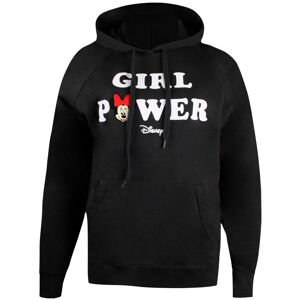 (S, Light Graphite) Disney Womens/Ladies Girl Power Minnie Mouse Hoodie (S, Light Graphite) Disney Womens/Ladies Girl Power Minnie Mouse Hoodie