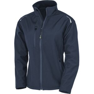 (L, Navy) Result Genuine Recycled Womens/Ladies Recycled 3 Layer Soft Shell Jack (L, Navy) Result Genuine Recycled Womens/Ladies Recycled 3 Layer Soft Shell Jack