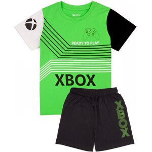 (10-11 Years, Green/Black/White) Xbox Boys Short Pyjama Set (10-11 Years, Green/Black/White) Xbox Boys Short Pyjama Set
