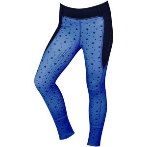 (22 in, Navy/Black) Dublin Girls Cool It Stars Everyday Horse Riding Tights (22 in, Navy/Black) Dublin Girls Cool It Stars Everyday Horse Riding Tights