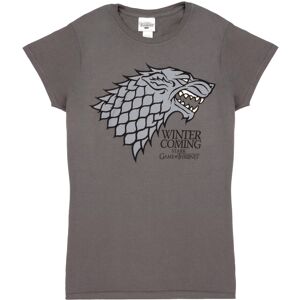 (L, Grey) Game of Thrones Womens/Ladies Stark Sigil Winter Is Coming T-Shirt (L, Grey) Game of Thrones Womens/Ladies Stark Sigil Winter Is Coming T-Shirt