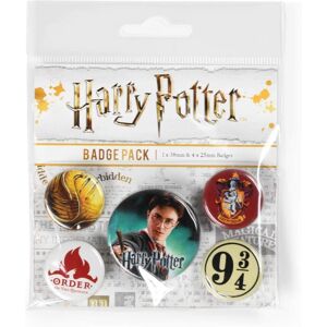 Harry Potter Gryffindor Badge Set (Pack of 5) Harry Potter Gryffindor Badge Set (Pack of 5)