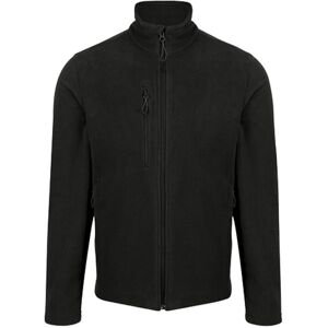 (L, Black) Regatta Mens Honestly Made Recycled Fleece Jacket (L, Black) Regatta Mens Honestly Made Recycled Fleece Jacket
