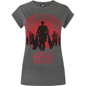 (M, Grey) Star Wars Womens/Ladies Rogue One Foil T-Shirt (M, Grey) Star Wars Womens/Ladies Rogue One Foil T-Shirt