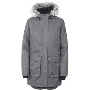 (S, Black/Silver Grey) Trespass Womens/Ladies Thundery Waterproof Jacket (S, Black/Silver Grey) Trespass Womens/Ladies Thundery Waterproof Jacket