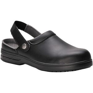 (13, Black) Portwest Unisex Steelite Safety Clog (FW82) / Workwear (13, Black) Portwest Unisex Steelite Safety Clog (FW82) / Workwear