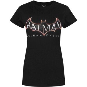 (M, Black) Batman Womens/Ladies Arkham Knight Logo T-Shirt (M, Black) Batman Womens/Ladies Arkham Knight Logo T-Shirt