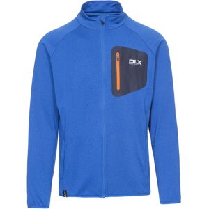 (S, Blue Marl) Trespass Mens Colson Full Zip Active Top (S, Blue Marl) Trespass Mens Colson Full Zip Active Top
