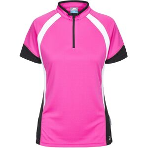 (XXS, Pink Glow) Trespass Womens/Ladies Harpa Short Sleeve Cycling Top (XXS, Pink Glow) Trespass Womens/Ladies Harpa Short Sleeve Cycling Top